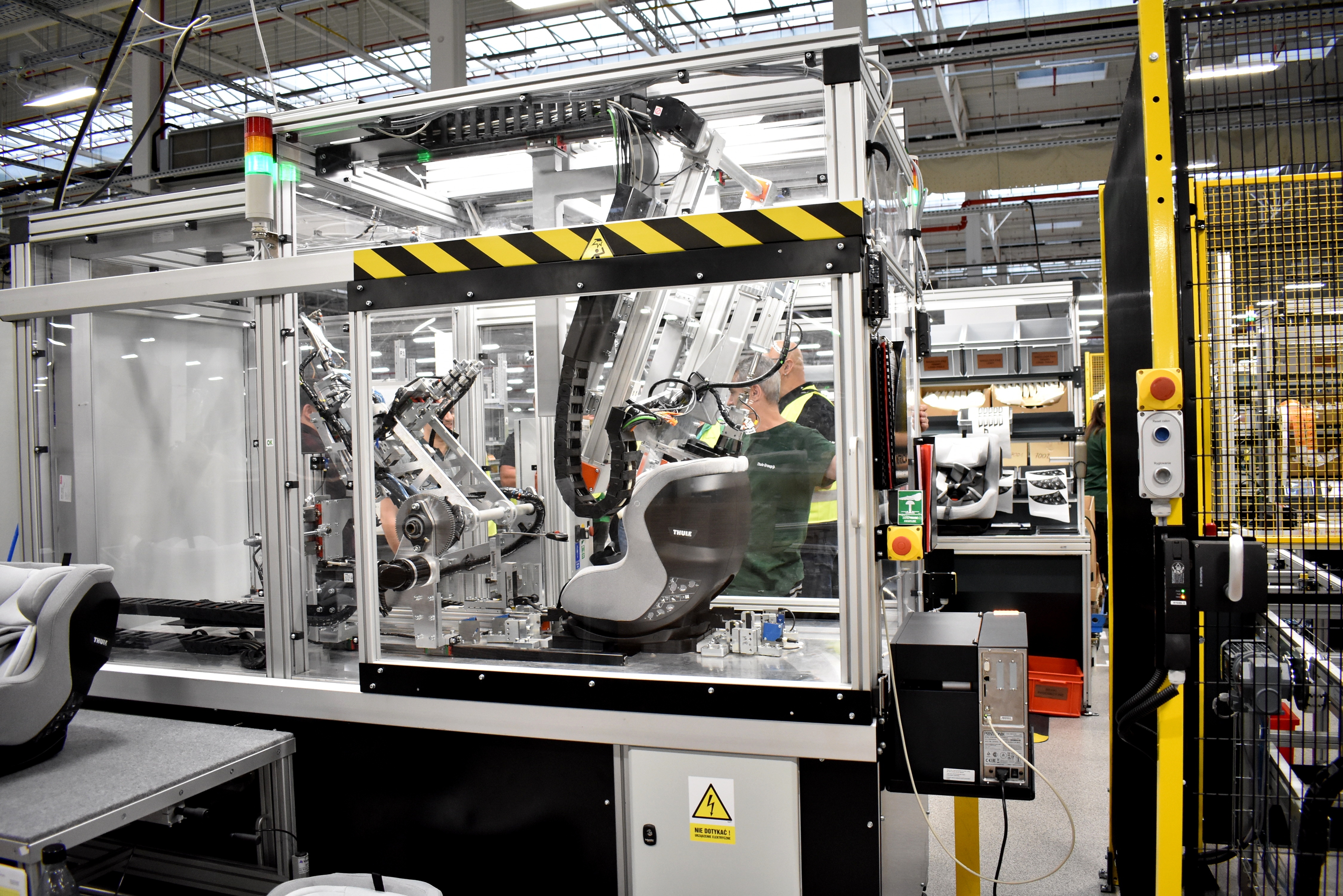 Modernste Technik der Thule Anlage in Pila